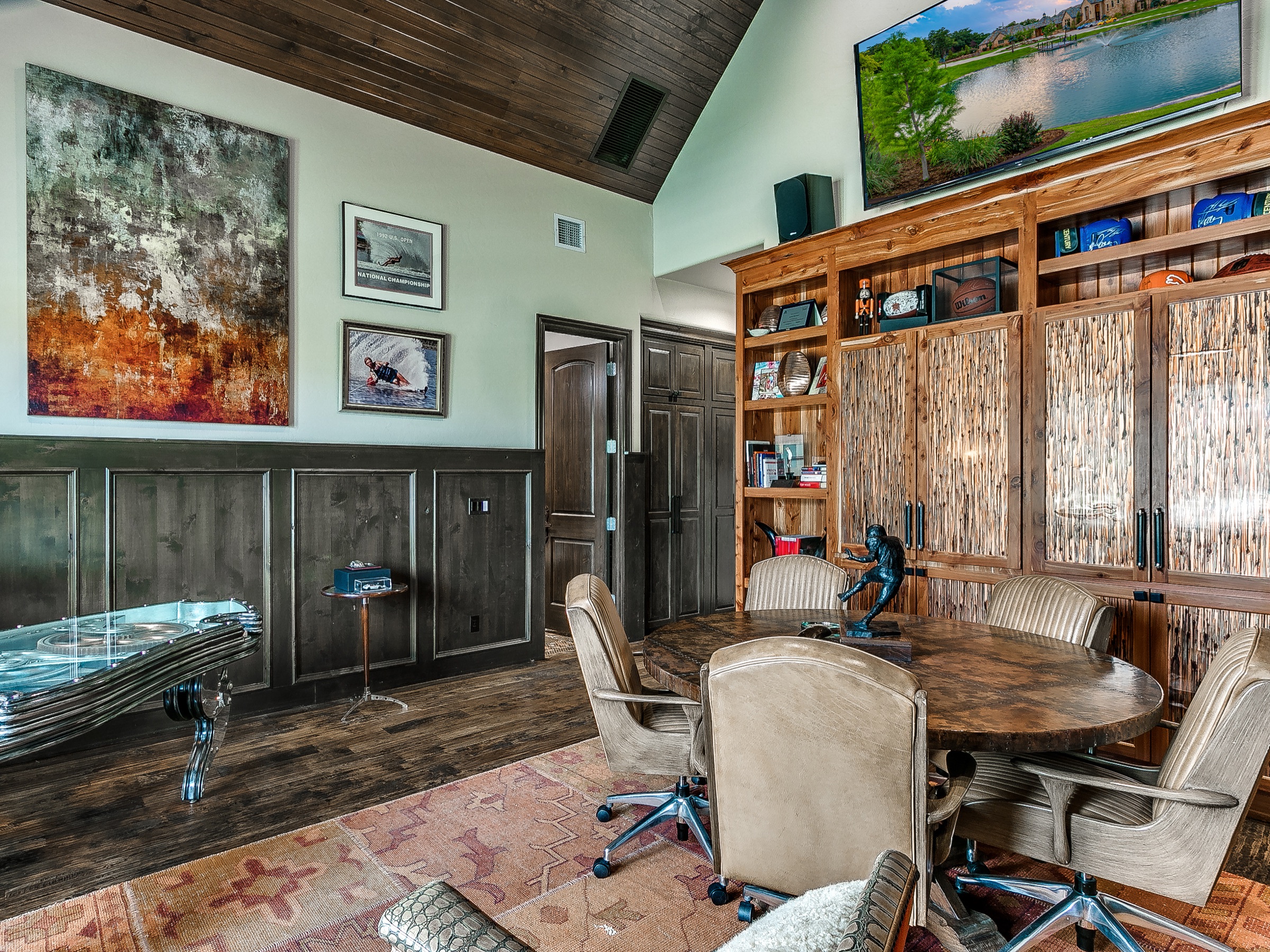 Private meeting room on the estate — perfect for corporate retreats
