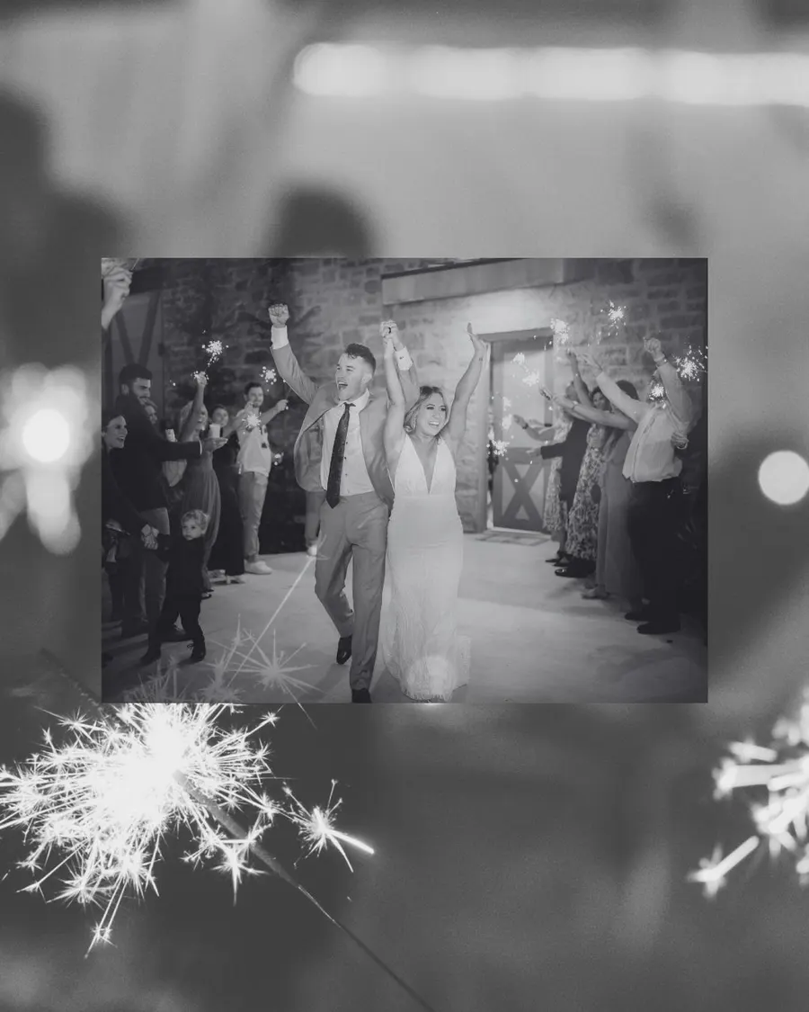 Wedding day details at 36 Acres